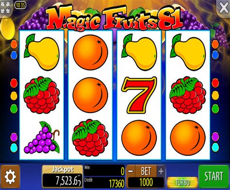 Игровой автомат Magic Fruits 81  играть бесплатно